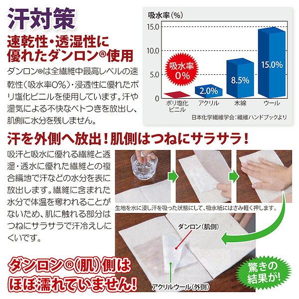 Qoo10] ひだまり本舗 健康肌着 ひだまり 極（きわみ）（上下セ