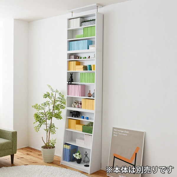 専用上置き棚 1cmピッチ 薄型 ブックシェルフ用 幅60cm