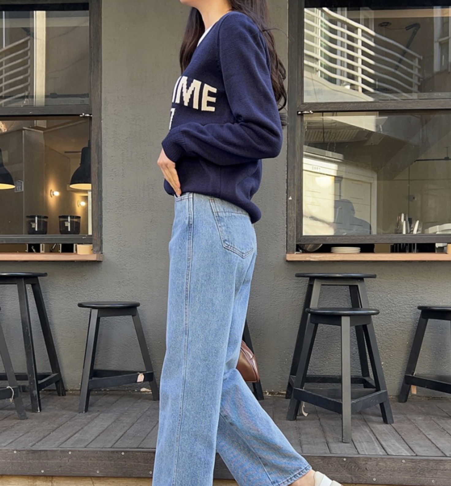 トップス カーディガン ニット ニットガーディガン 袖あり 長袖 Vネック リブ ボタン ロゴ かわいい 大人可愛い カジュアル 大人 上品 おしゃれ お洒落 かっこいい 大人可愛い 大人女子