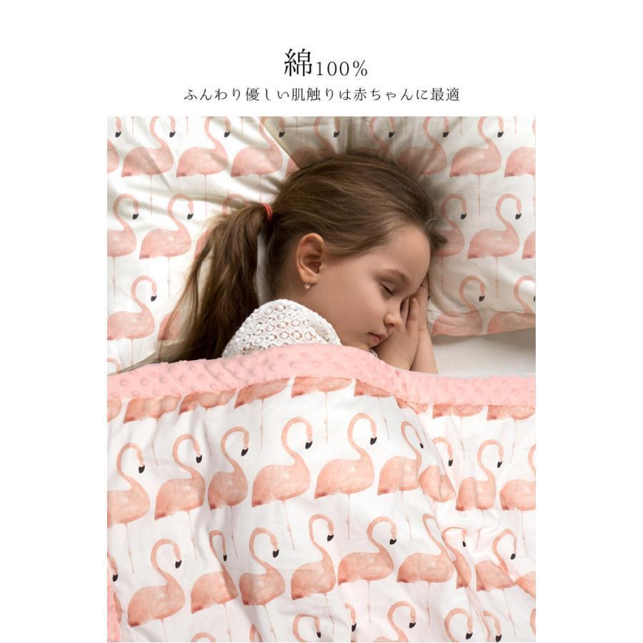 掛け布団 ベビー ブランケット 大判 120×150 薄いタイプ 綿毛布 キッズ ハーフサイズ コットン 赤ちゃん 毛布 ひざ掛け 肩掛け 肌触り 春 夏