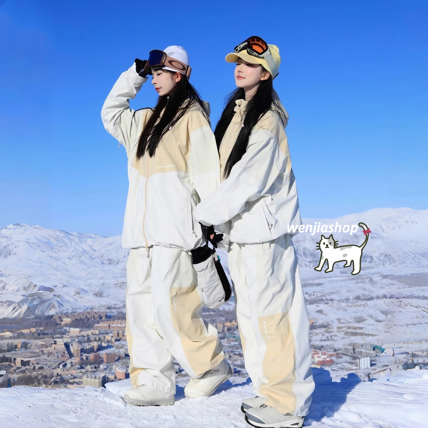 スノーボードウェア 2025 上下セット メンズ レディース アウター