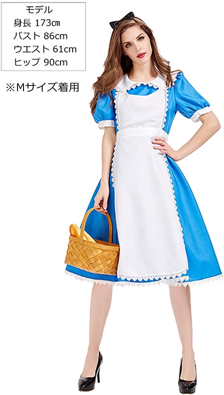 アリス コスプレ 衣装 大人 アリスコス コスチューム ハロウィン タトゥーシール付き 2点セット mdprevattcaulkingandwaterproofing.com
