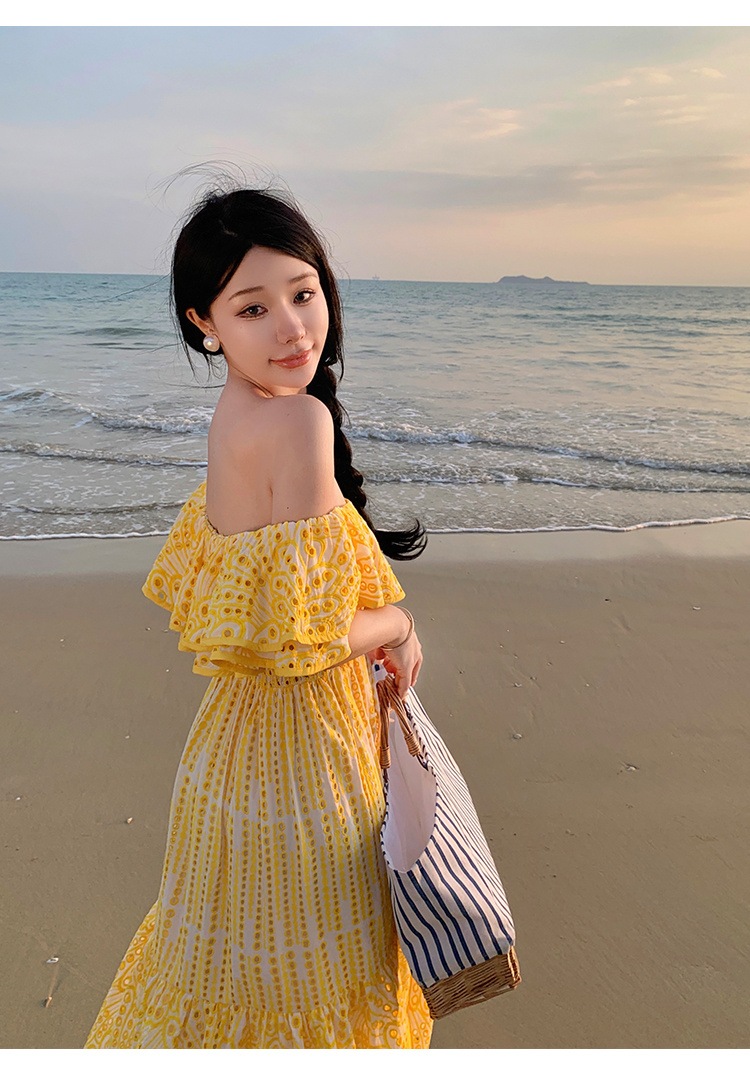 リゾートワンピース 花柄レディース ワンピ ボヘミアン風 ワンピース マキシワンピース リゾートワンピ ロング 旅行 海辺 沖縄 ハワイ ボヘミアン ワンピ花柄ロングスカート 海デートロングワンピー