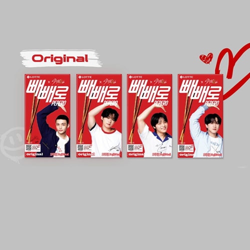 Stray Kids (ストレイキッズ・スキズ・SKZ) ペ ペロ ダイアリー Qoo10] JYP Entertainment 即日[2種ペアポーズセット] Stray : KPOP