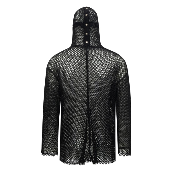 【Thug Club】 MIthril Hoodie Sleeve [正規品] THUGCLUB フーディー 韓国 サグクラブ パーカー メッシュ