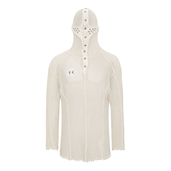 【Thug Club】 MIthril Hoodie Sleeve [正規品] THUGCLUB フーディー 韓国 サグクラブ パーカー メッシュ