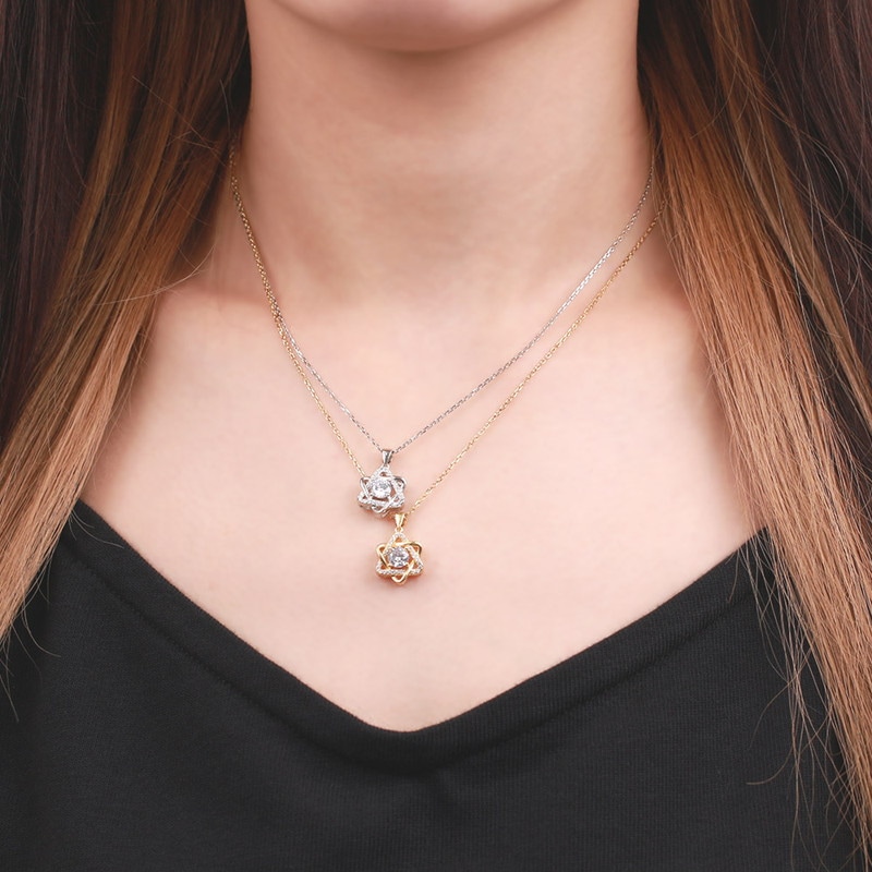 S925 六芒星 ネックレス [fhns011-silver]