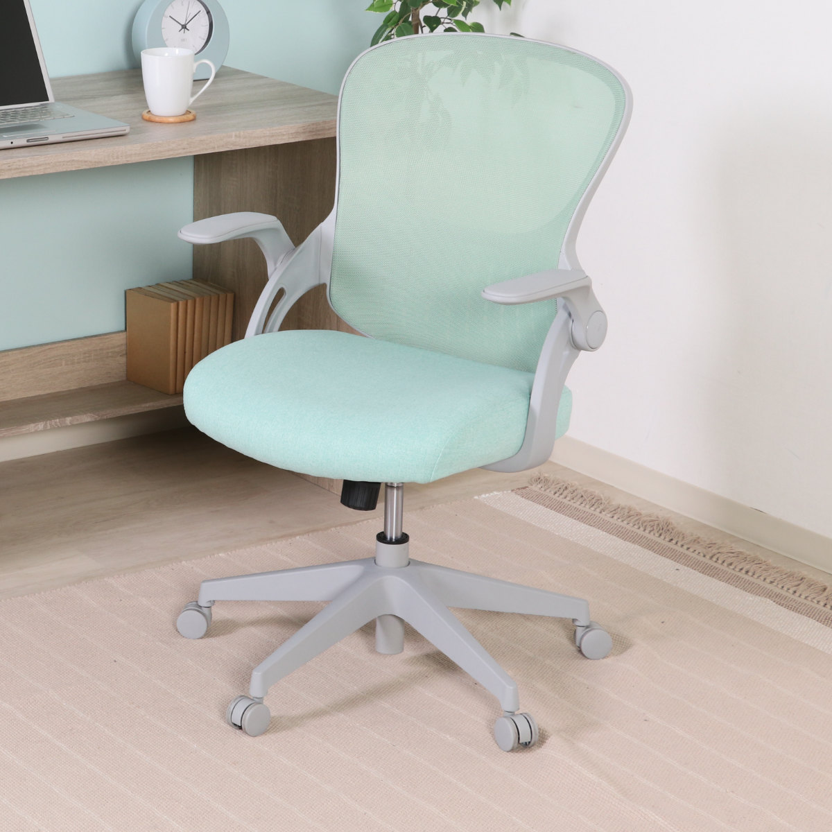 オフィスチェア 座面高41ー48.5cm 高さ調節 肘掛け メッシュ チェア デスクチェア イス 学習 パソコン ワークチェア 椅子 ロッキング キャスター付き おしゃれ かわいい 肘付き オフィスチェア 座面高41ー48.5cm 高さ調節 肘掛け メッシュ チェア デスクチェア イス 学習 パソコン ワークチェア 椅子 ロッキング キャスター付き おしゃれ かわいい 肘付き