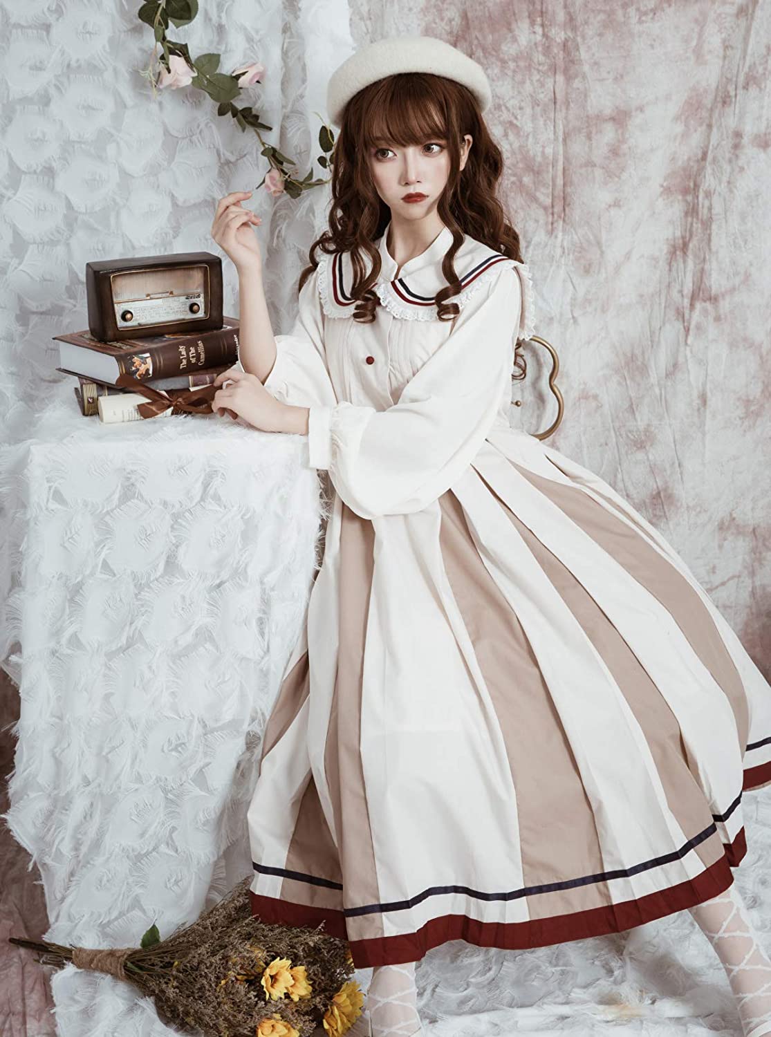 ワンピース ロリータ 長袖 森ガール ワンピース ゴスロリ コスプレ かわいい 大きいサイズ 女装 ワンピース ロリータ 長袖 森ガール ワンピース ゴスロリ コスプレ かわいい 大きいサイズ 女装