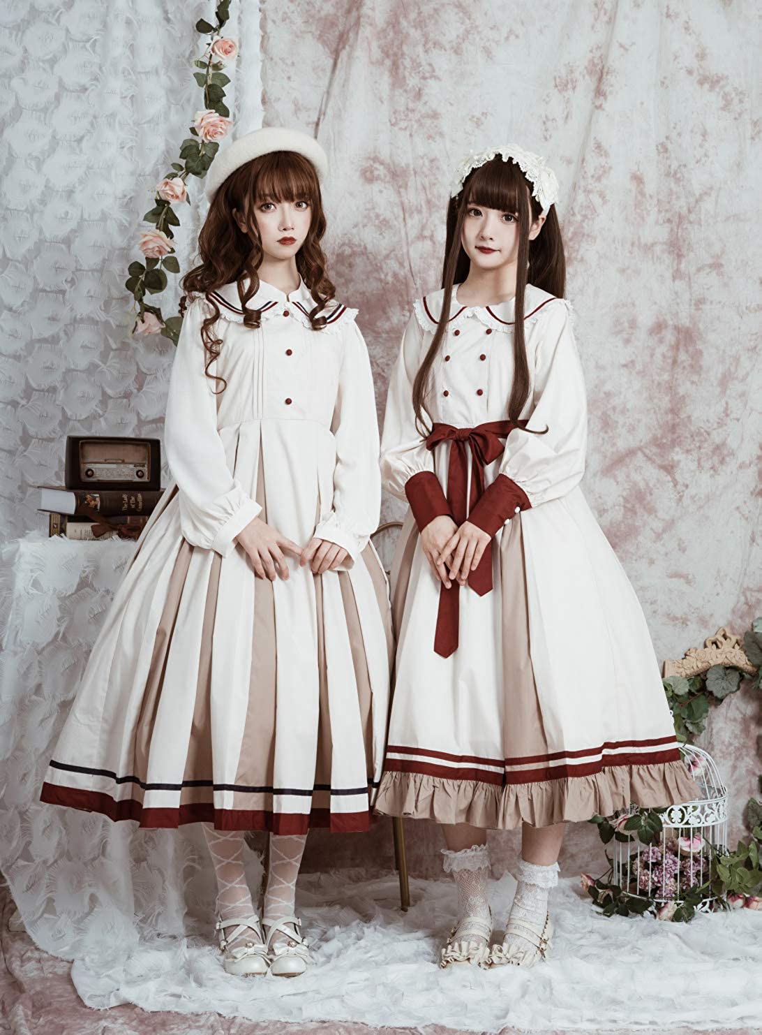 ワンピース ロリータ 長袖 森ガール ワンピース ゴスロリ コスプレ かわいい 大きいサイズ 女装 ワンピース ロリータ 長袖 森ガール ワンピース ゴスロリ コスプレ かわいい 大きいサイズ 女装