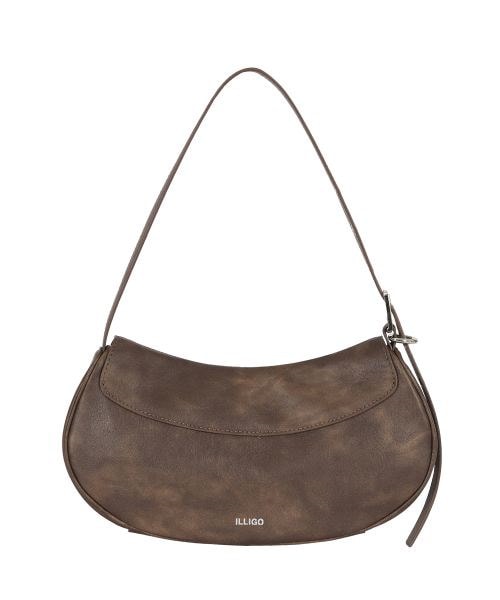 ★早期完売★ILLIGO★Stud Ornament Hobo Bag★★大人気★25SS Qoo10] ILLIGO 【韓国人気】stud organizat