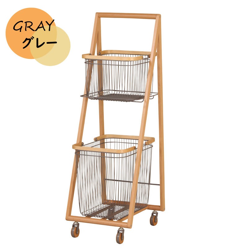 ランドリーバスケット おしゃれ ラック ランドリーワゴン 洗濯 カゴ キッチン収納 マルチラック 北欧 収納ラック キャリーバスケットワゴン リビング シンプル 新生活 バスケット L ラック Lサイ