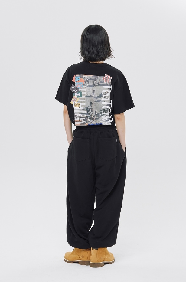 ROMANTIC CROWN】 CROSSWALK LOGO TEE SHIRT Tシャツ・カットソー
