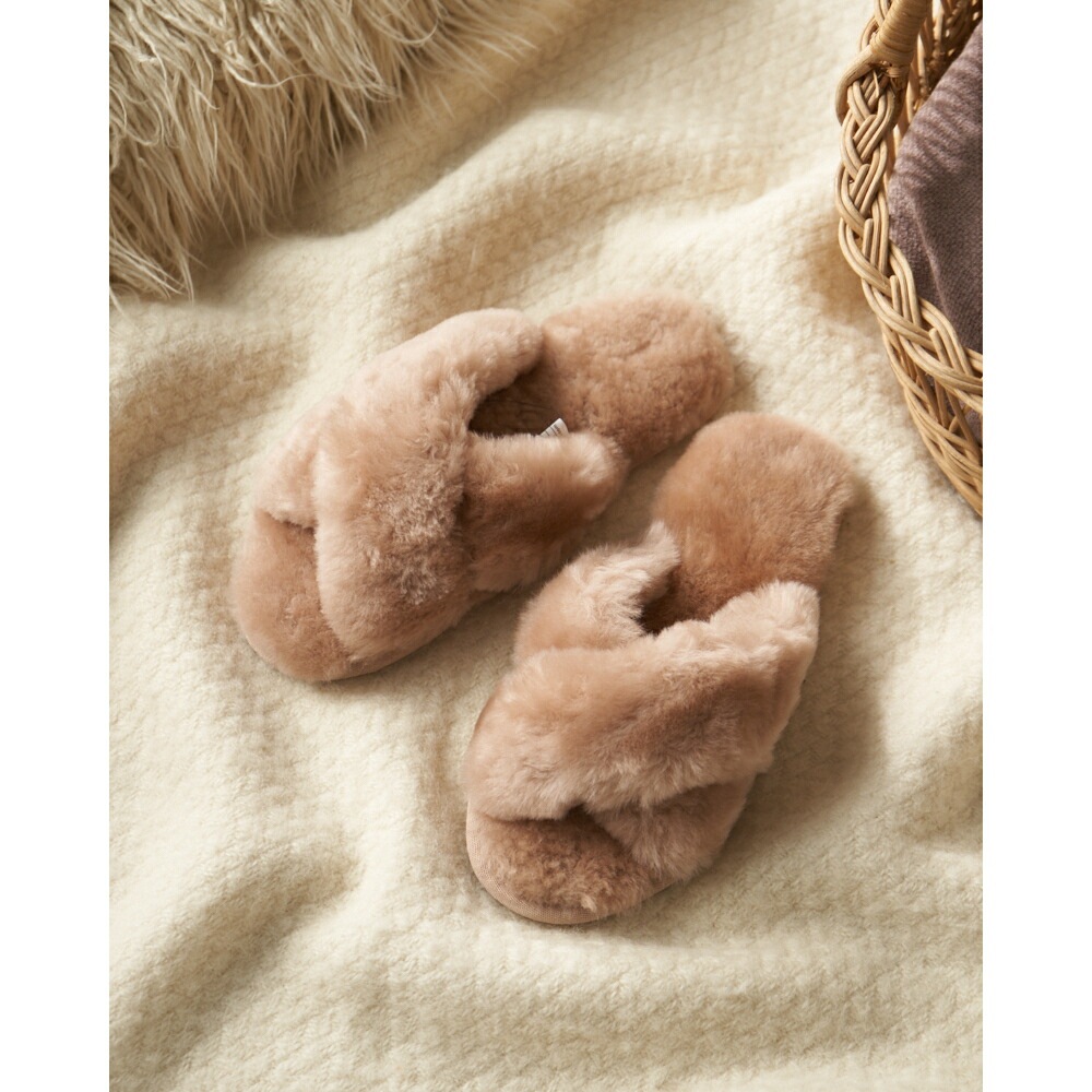 【公式】EMU Australia エミュ Mayberry メイベリー シープスキン ムートン サンダル スリッパ ファーサンダル ルームシューズ ムートンサンダル 天然 あったか モコモコ フ