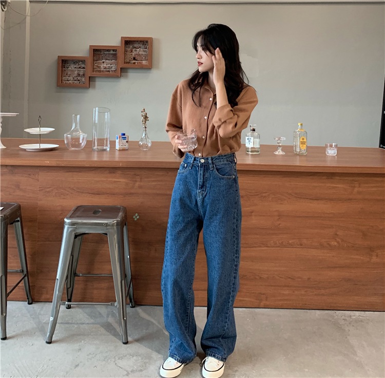 選べる2type3colors ハイウエストデニム ワイドデニム デニム 選べる2type3colors ハイウエストデニム ワイドデニム デニム