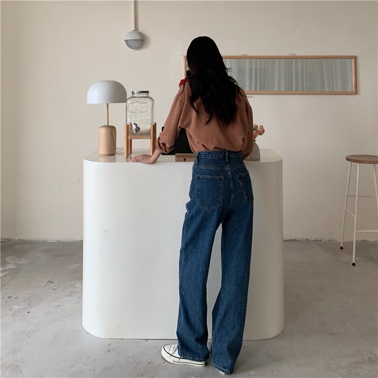選べる2type3colors ハイウエストデニム ワイドデニム デニム 選べる2type3colors ハイウエストデニム ワイドデニム デニム