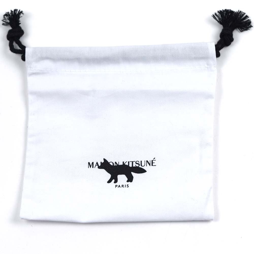 メゾンキツネ キーリング キーホルダー キーチャーム ユニセックス キツネ ピンク系 BOLD FOX HEAD KEYRING METAL MILK SHAKE MAISON KITSUNE MM0