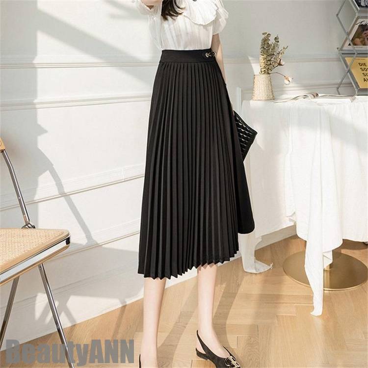 新生活 プリーツスカート 春夏 太め レディース ボトムス フレア Aライン マキシ 高身長 ビジネス オフィス 通勤 ロング丈 着やせ 女子会 普段着 プレゼント ギフト