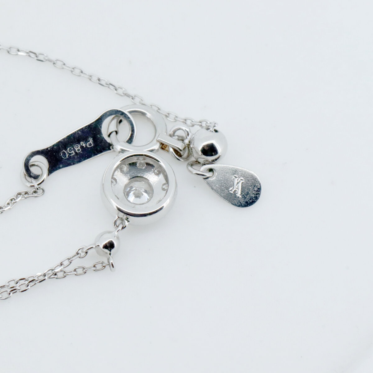 ダイヤモンド ネックレス 0.083ct 0.10ct Pt950(プラチナ)/Pt850(プラチナ) 質屋出品 ダイヤモンド ネックレス 0.083ct 0.10ct Pt950(プラチナ)/Pt850(プラチナ) 質屋出品