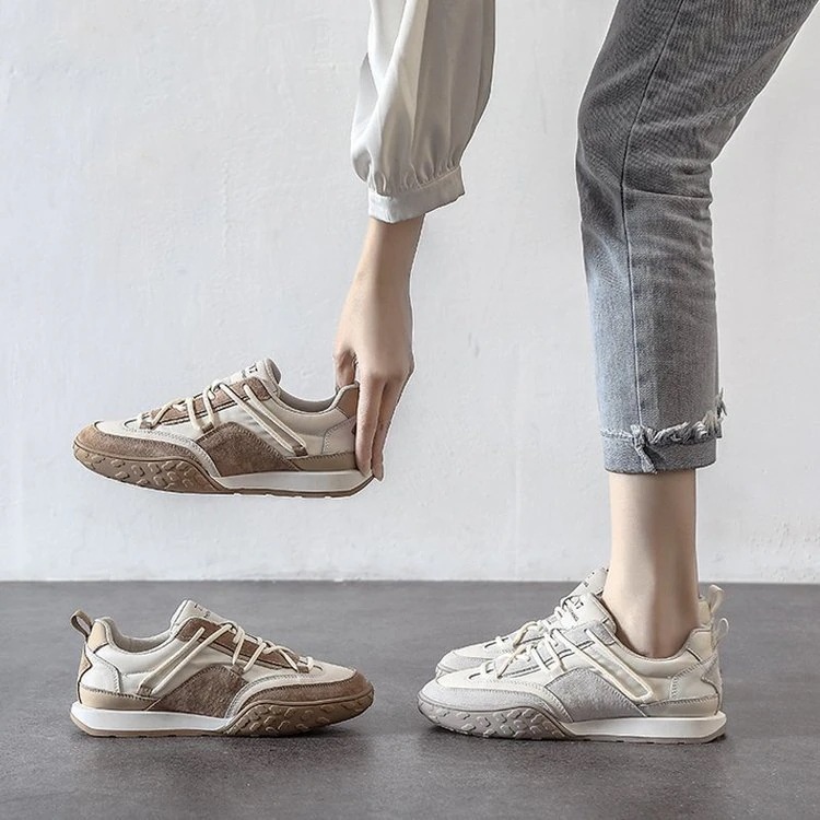 今年の流行 厚底スニーカー 2024新作運動カジュアル快適スニーカー滑り止めゴム楽ちんフラットパンプスカジュアルなスニーカー 今年の流行 厚底スニーカー 2024新作運動カジュアル快適スニーカー滑り止めゴム楽ちんフラットパンプスカジュアルなスニーカー