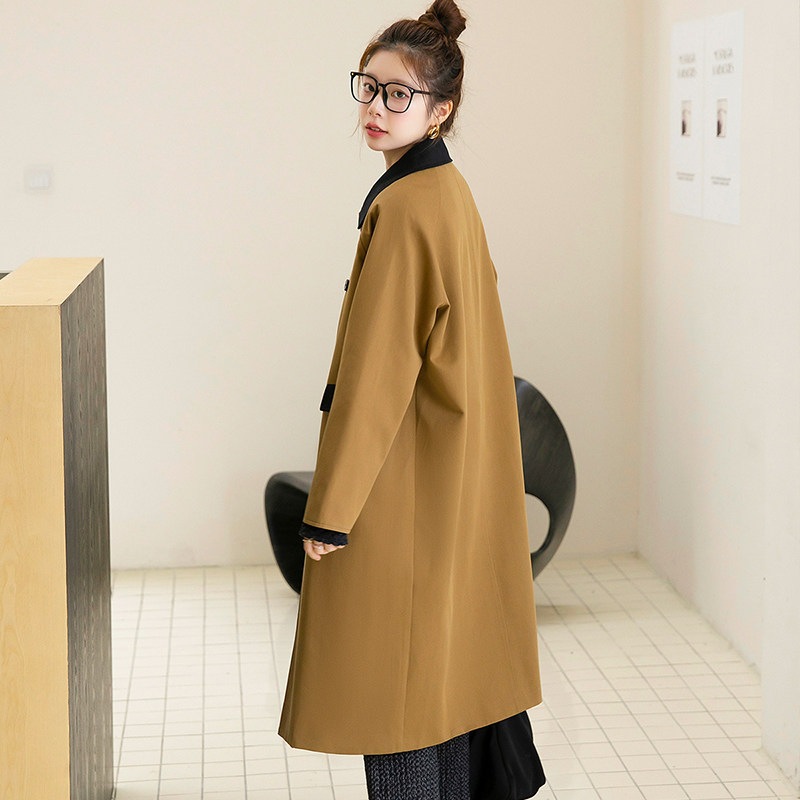 スプリングコート トレンチコート アウター レディース 春 秋 ロングコート 羽織り 薄手 ロング丈 アウター ジャケット 春服 大きいサイズ 卒業 入学 通勤 通学 20代 30代 40代 きれいめ