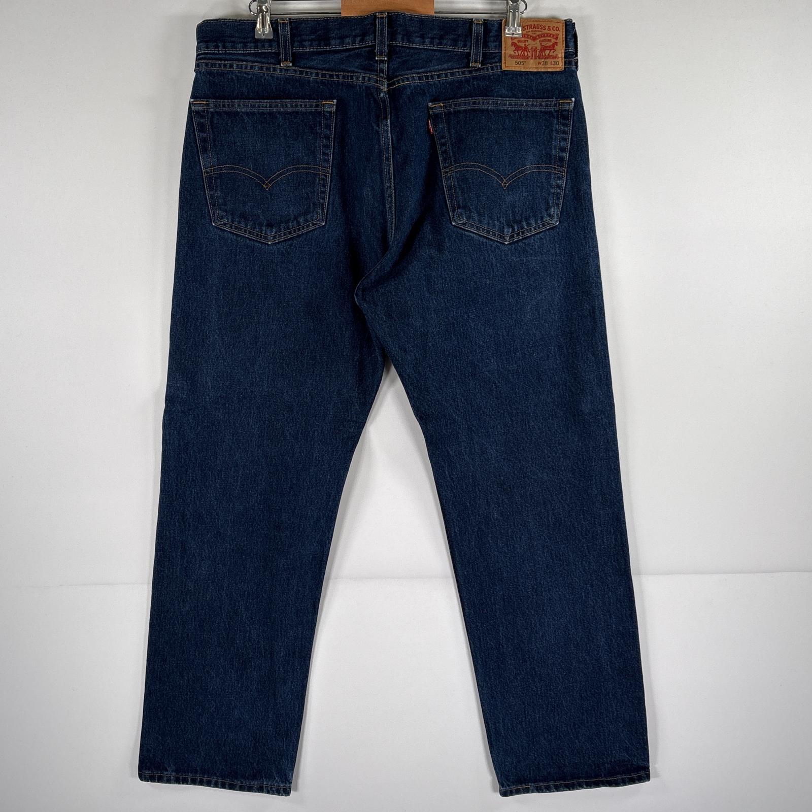 古着 デニムパンツ 505 ストレート 大きいサイズ ジーパン ジーンズ 5ポケット w38 L30 ブルー メンズ 古着 デニムパンツ 505 ストレート 大きいサイズ ジーパン ジーンズ 5ポケット w38 L30 ブルー メンズ