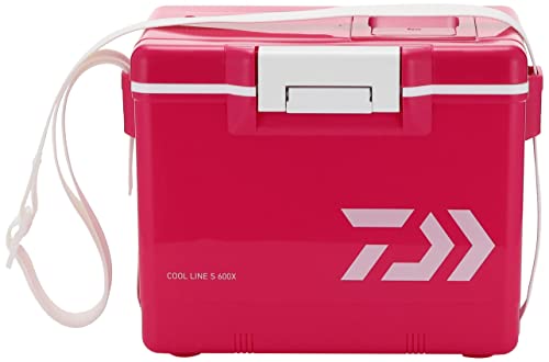 ダイワ(DAIWA) クーラーボックス クールライン S600X マゼンタ 釣り 小型 6リットル 発泡スチロール