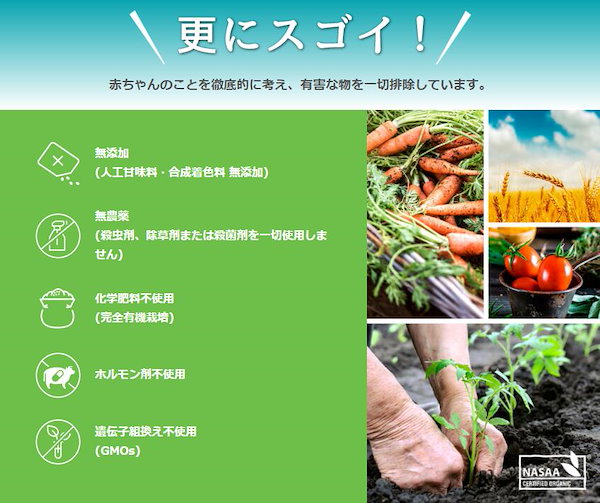 送料無料】Bubs（バブズ）オーガニック Organic 甘い 粉ミルク ステップ2（6〜12カ月）大缶