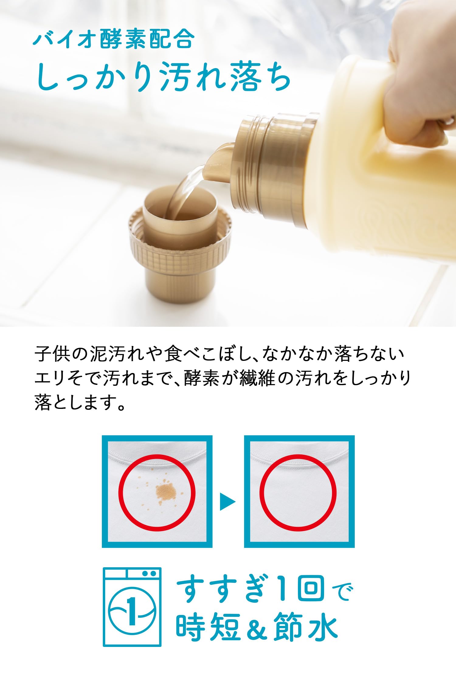 ラボン(Lavons) 【ケース販売】 柔軟剤入り 洗濯洗剤 シャイニームーン [フローラルグリーン]の香り 詰め替え 特大 1500g×8個