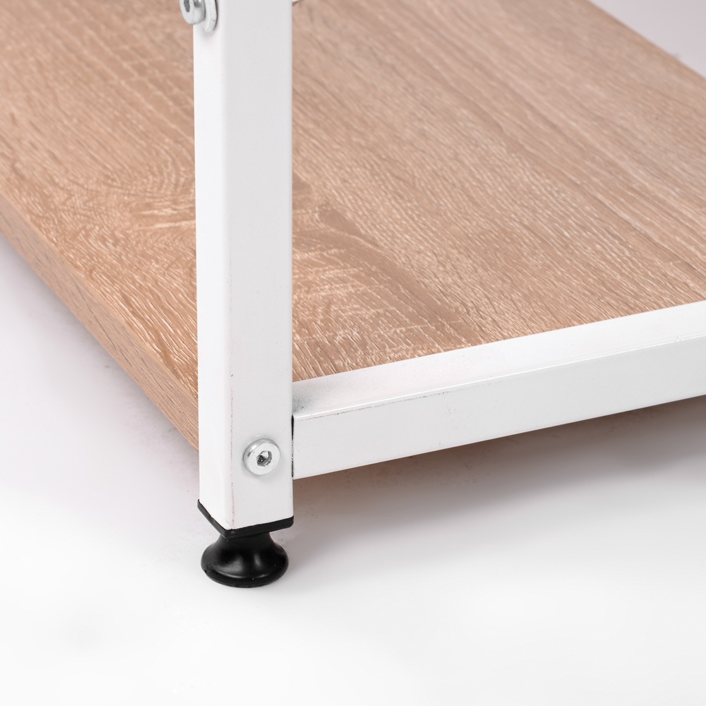 【当日発送&送·料·無·料】【ナチュラル】パソコンデスク L字 2段ラック付 120cm ミシン台 デスク木製 勉強机-42 書斎机 【当日発送&送·料·無·料】【ナチュラル】パソコンデスク L字 2段ラック付 120cm ミシン台 デスク木製 勉強机-42 書斎机