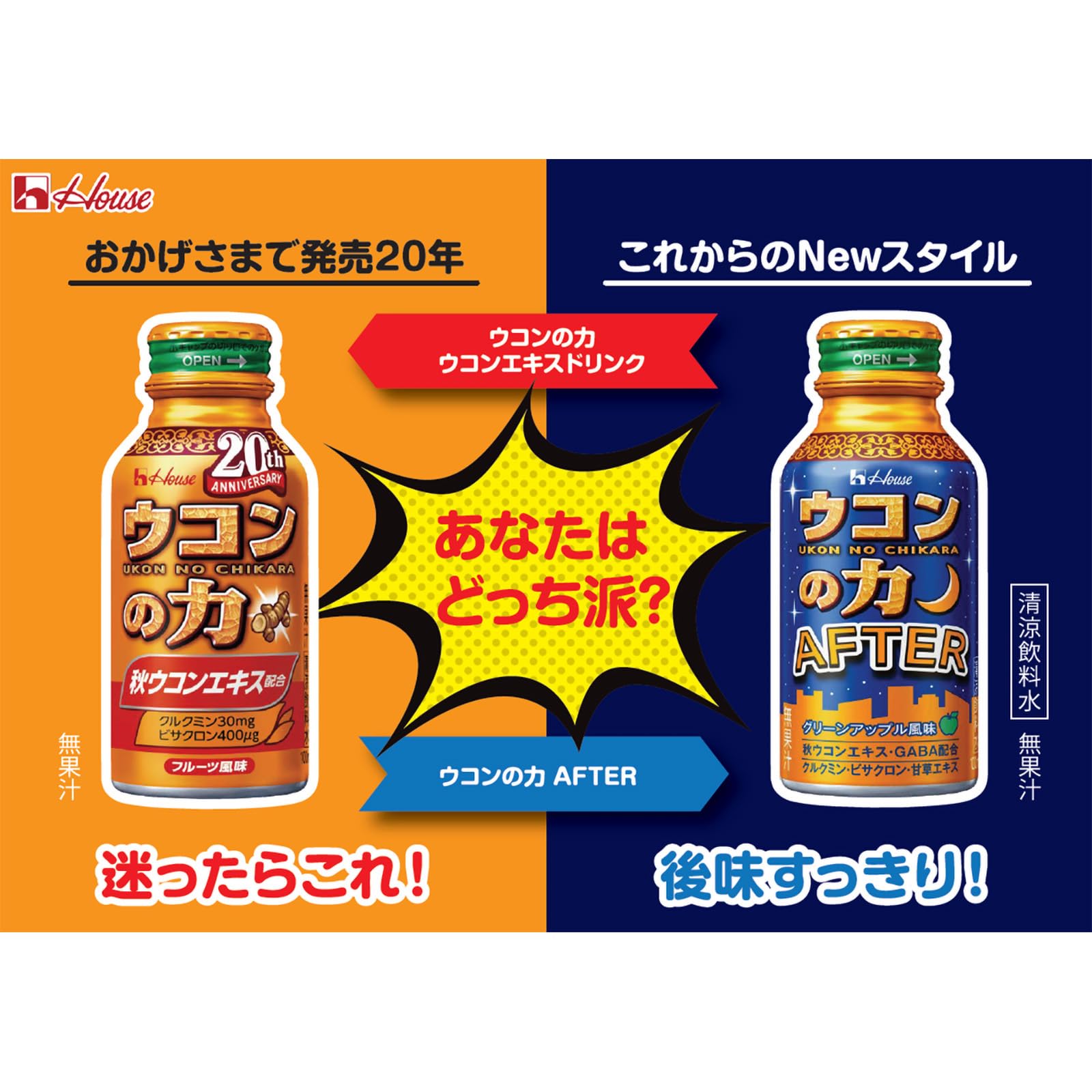 ウコンの力 AFTER ケース 100ml×30本