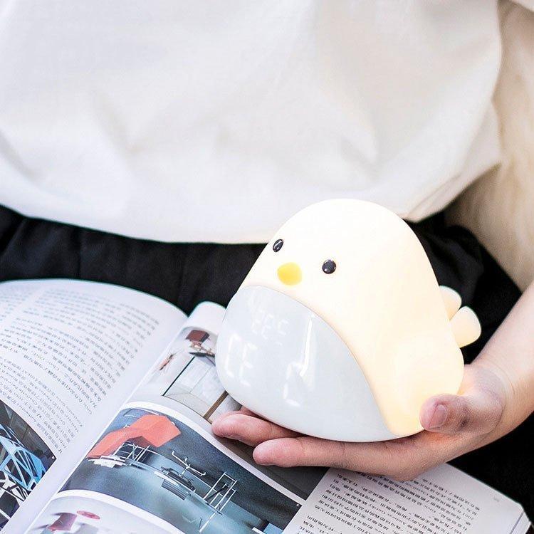 目覚まし時計 置き時計 鳥 デジタル おしゃれ ナイトライト クロック デジタル時計 子供 女の子 男の子 多機能 置時計 お祝 usb充電 卓上ライ