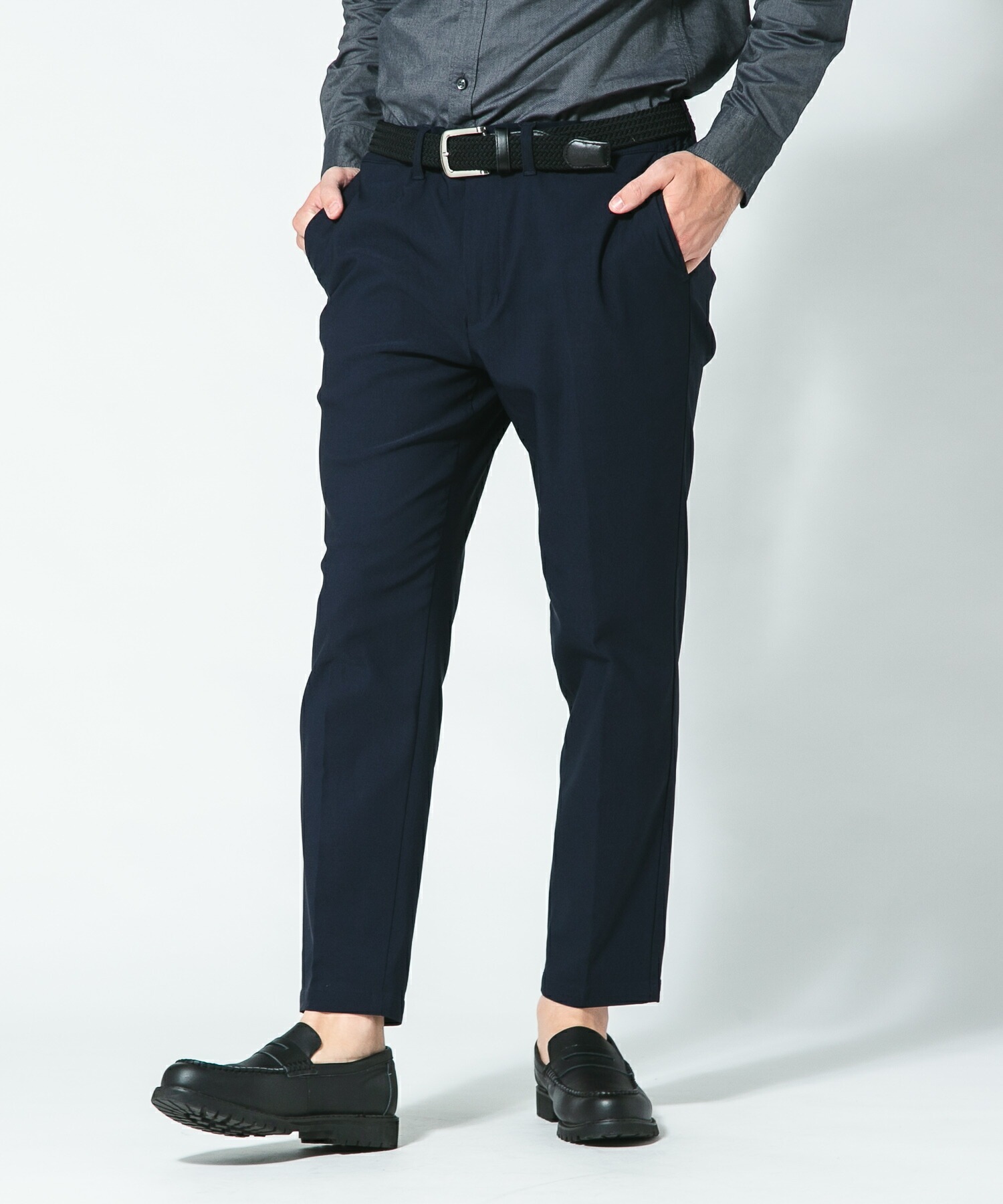 スーパーストレッチ 起毛 トラウザー BLUE STANDARD スーパーストレッチ 起毛 トラウザー BLUE STANDARD