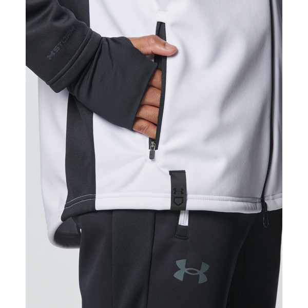 アンダーアーマー UNDER ARMOUR UA 3レイヤー フルジップ ジャケット 野球 ソフトボール メンズ 1381251