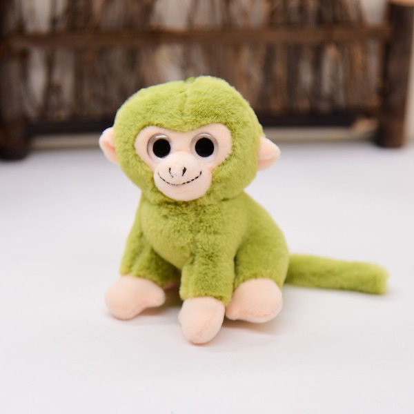 Qoo10] かわいいシミュレーション猿人形ぬいぐるみ