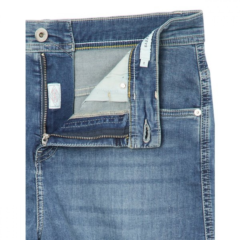 [24SS] ネイビーデニムショーツ HZPA4B514N2