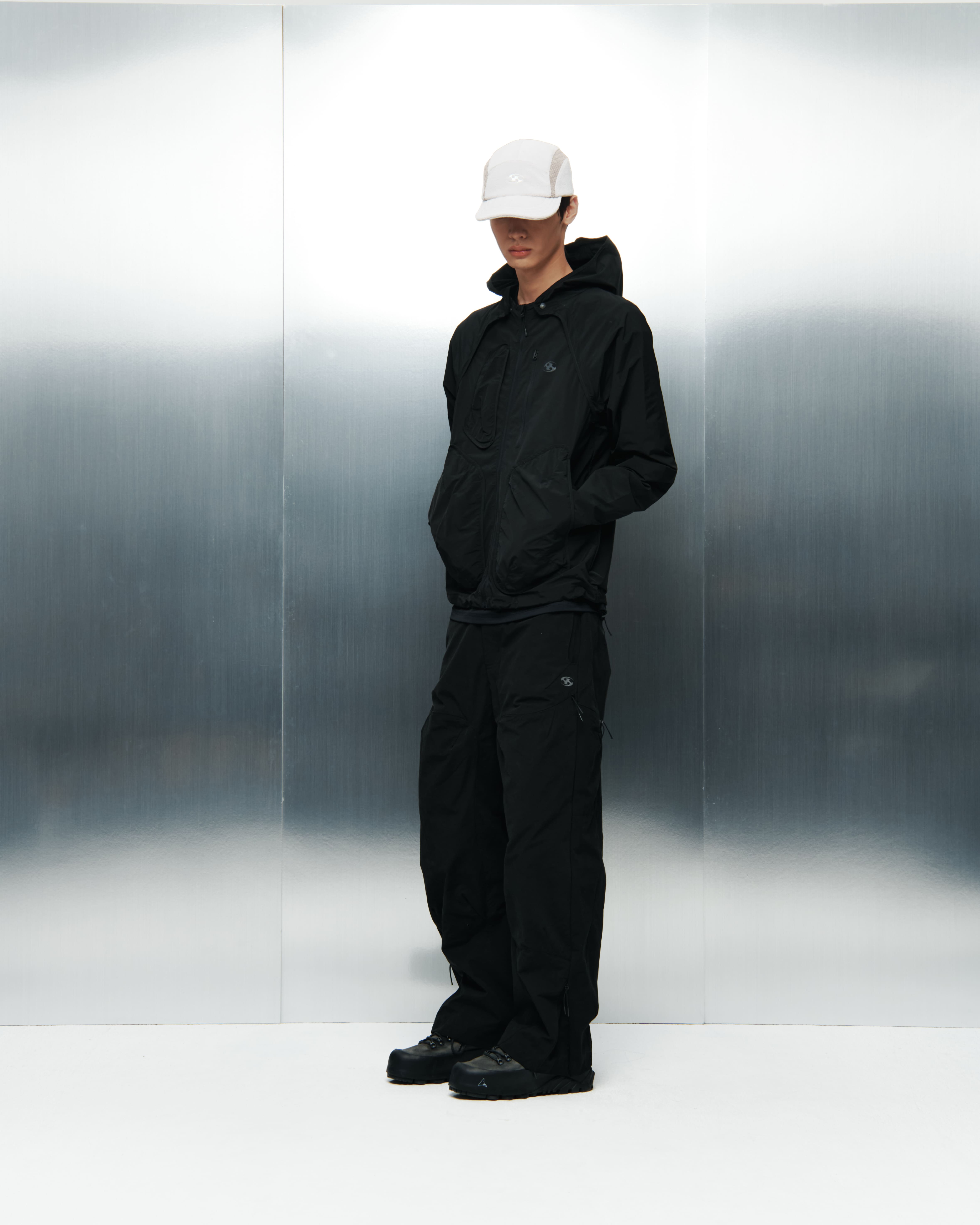 【SANSANGEAR】 DART POCKET JACKET : BLACK 【SANSANGEAR】 DART POCKET JACKET : BLACK