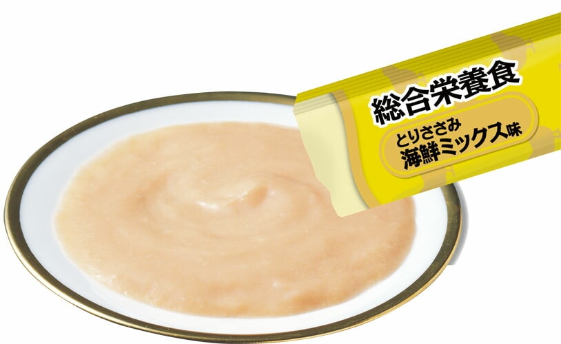 （まとめ買い）CIAO ちゅる 総合栄養食 とりささみ 海鮮ミックス味 14gx20本 SC-200 猫用おやつ [x4]