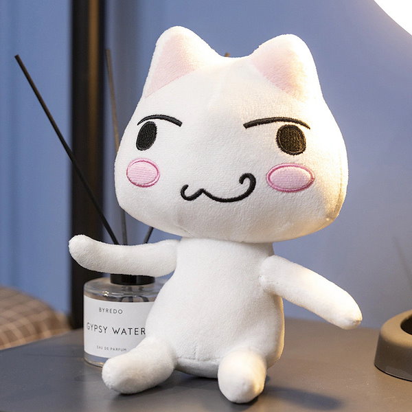 Qoo10] 超萌え猫井上トロ動物ぬいぐるみ2つ買うと