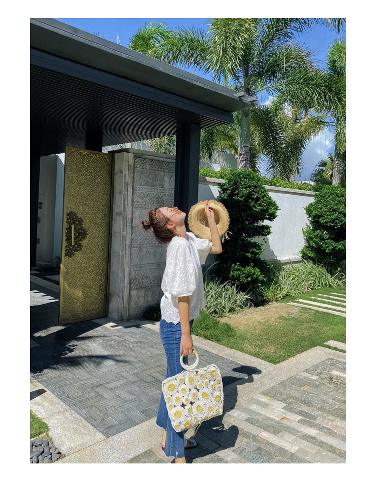 トップス シャツ ブラウス レディース 春 夏 きれいめ 半袖 五分袖 パフスリーブ ラウンドネック レース スカラップ ホワイト S M L かわいい 大人可愛い シンプル カジュアル 大人 上品 トップス シャツ ブラウス レディース 春 夏 きれいめ 半袖 五分袖 パフスリーブ ラウンドネック レース スカラップ ホワイト S M L かわいい 大人可愛い シンプル カジュアル 大人 上品