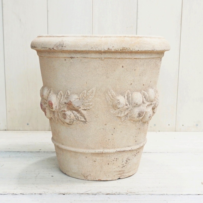 植木鉢 おしゃれ テラコッタ モンテガロアンティコ2L 55cm 18号 屋外 底穴あり 観葉植物向け