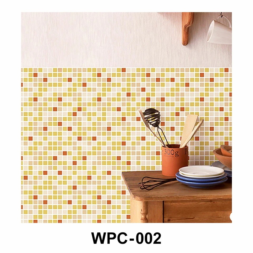 【急速出荷!】壁紙 シール タイル 【 モザイクタイルデザインの壁紙シール】【お得な壁紙15mセット】 壁紙 タイル はがせる シール のり付き 壁用 クロス リメイクシート ウォールステッカー アク