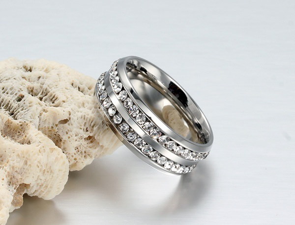 メンズファッションジュエリー925スターリングシルバーホワイトジルコンの宝石婚約指輪サイズ6-13 メンズファッションジュエリー925スターリングシルバーホワイトジルコンの宝石婚約指輪サイズ6-13