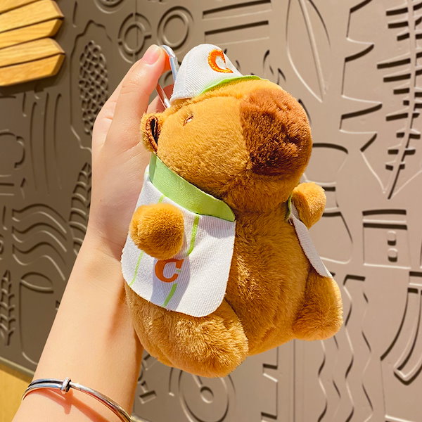 Qoo10] 漫画ぬいぐるみカピバラキーホルダーカピバ