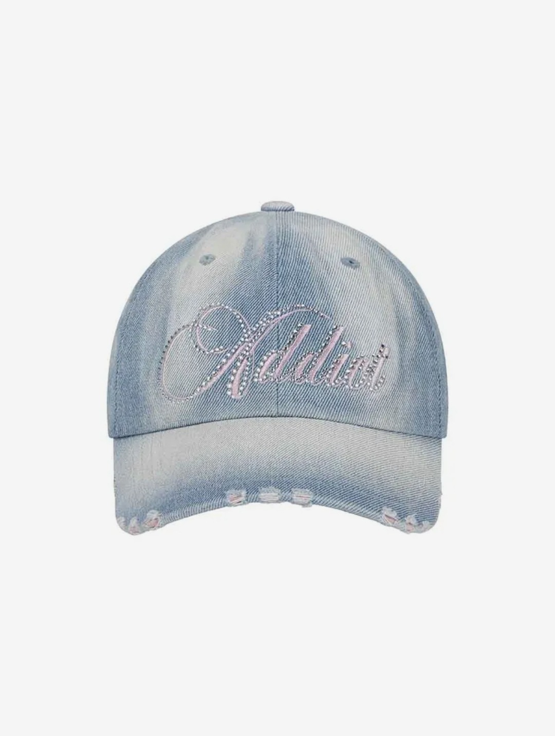 ADDICT CAP (BLACK DENIM) 2色