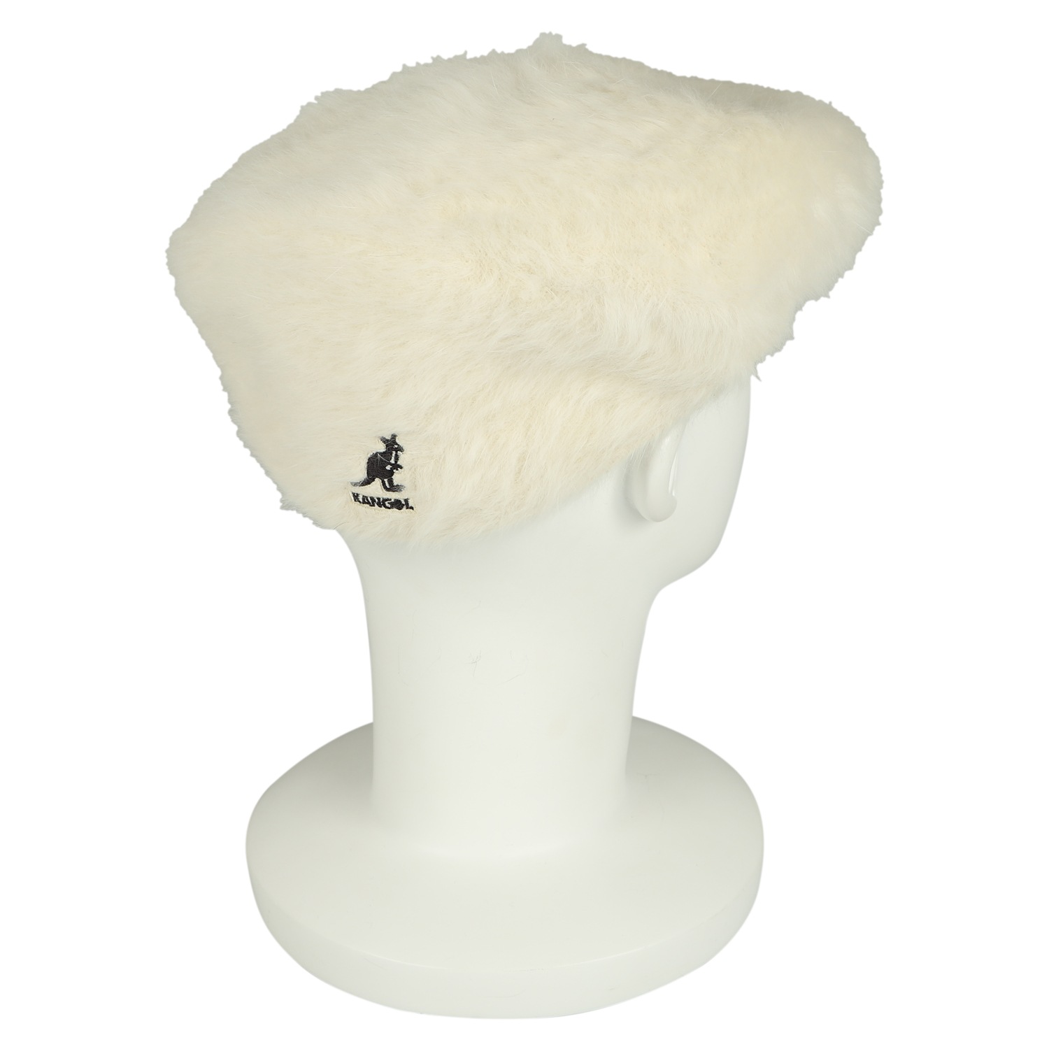 ハンチング 帽子 ベレー帽 メンズ レディース ファー ブラック アイボリー 108-169202 ハンチング 帽子 ベレー帽 メンズ レディース ファー ブラック アイボリー 108-169202