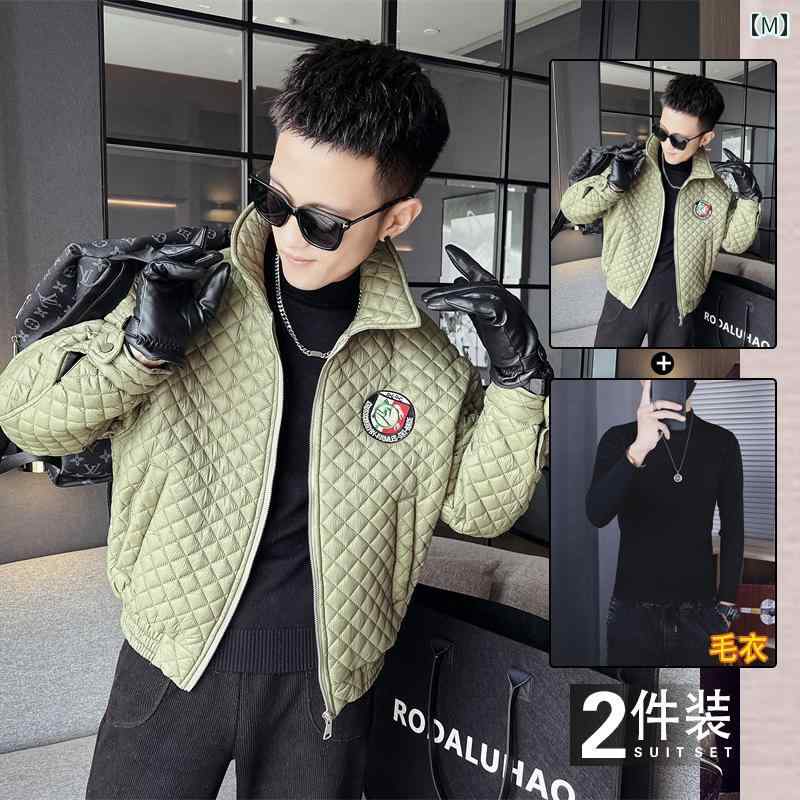 アウター メンズ カジュアル おしゃれ 刺繍中綿 ジャケット ショート 春 トレンド 軽量 涼しい 涼しい ダウン ジャケット アウター メンズ カジュアル おしゃれ 刺繍中綿 ジャケット ショート 春 トレンド 軽量 涼しい 涼しい ダウン ジャケット