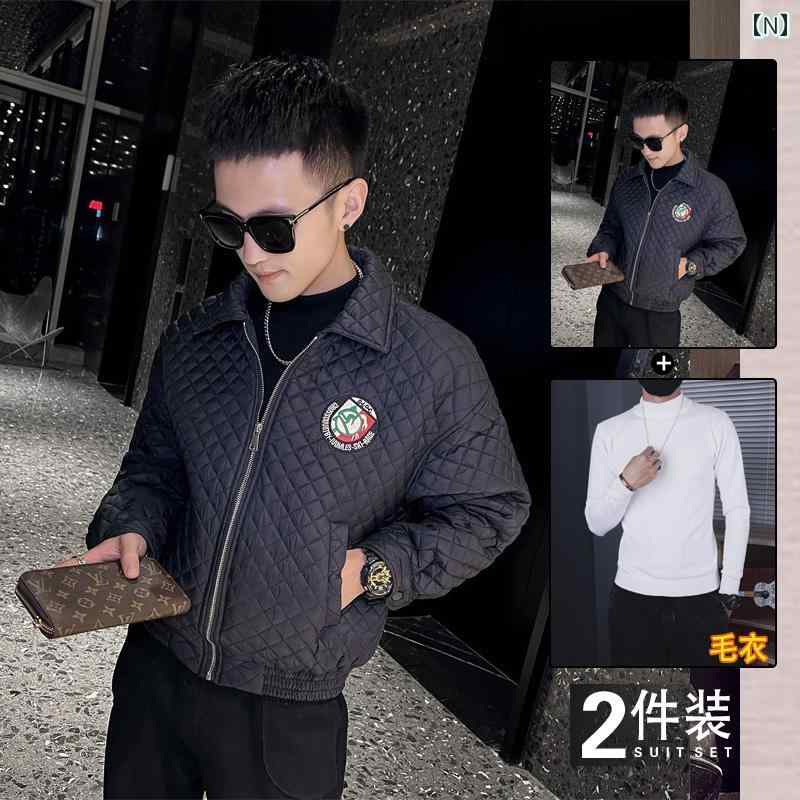 アウター メンズ カジュアル おしゃれ 刺繍中綿 ジャケット ショート 春 トレンド 軽量 涼しい 涼しい ダウン ジャケット アウター メンズ カジュアル おしゃれ 刺繍中綿 ジャケット ショート 春 トレンド 軽量 涼しい 涼しい ダウン ジャケット