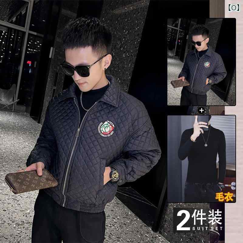 アウター メンズ カジュアル おしゃれ 刺繍中綿 ジャケット ショート 春 トレンド 軽量 涼しい 涼しい ダウン ジャケット アウター メンズ カジュアル おしゃれ 刺繍中綿 ジャケット ショート 春 トレンド 軽量 涼しい 涼しい ダウン ジャケット