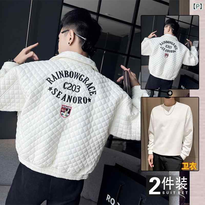 アウター メンズ カジュアル おしゃれ 刺繍中綿 ジャケット ショート 春 トレンド 軽量 涼しい 涼しい ダウン ジャケット アウター メンズ カジュアル おしゃれ 刺繍中綿 ジャケット ショート 春 トレンド 軽量 涼しい 涼しい ダウン ジャケット